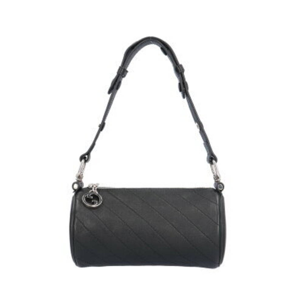 Gucci Blondie Shoulder Bag Leather Black